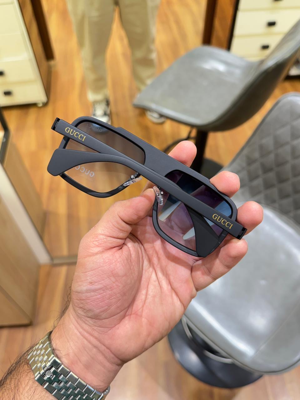 GUC_CI 1295|BLUE SUNGLASSES