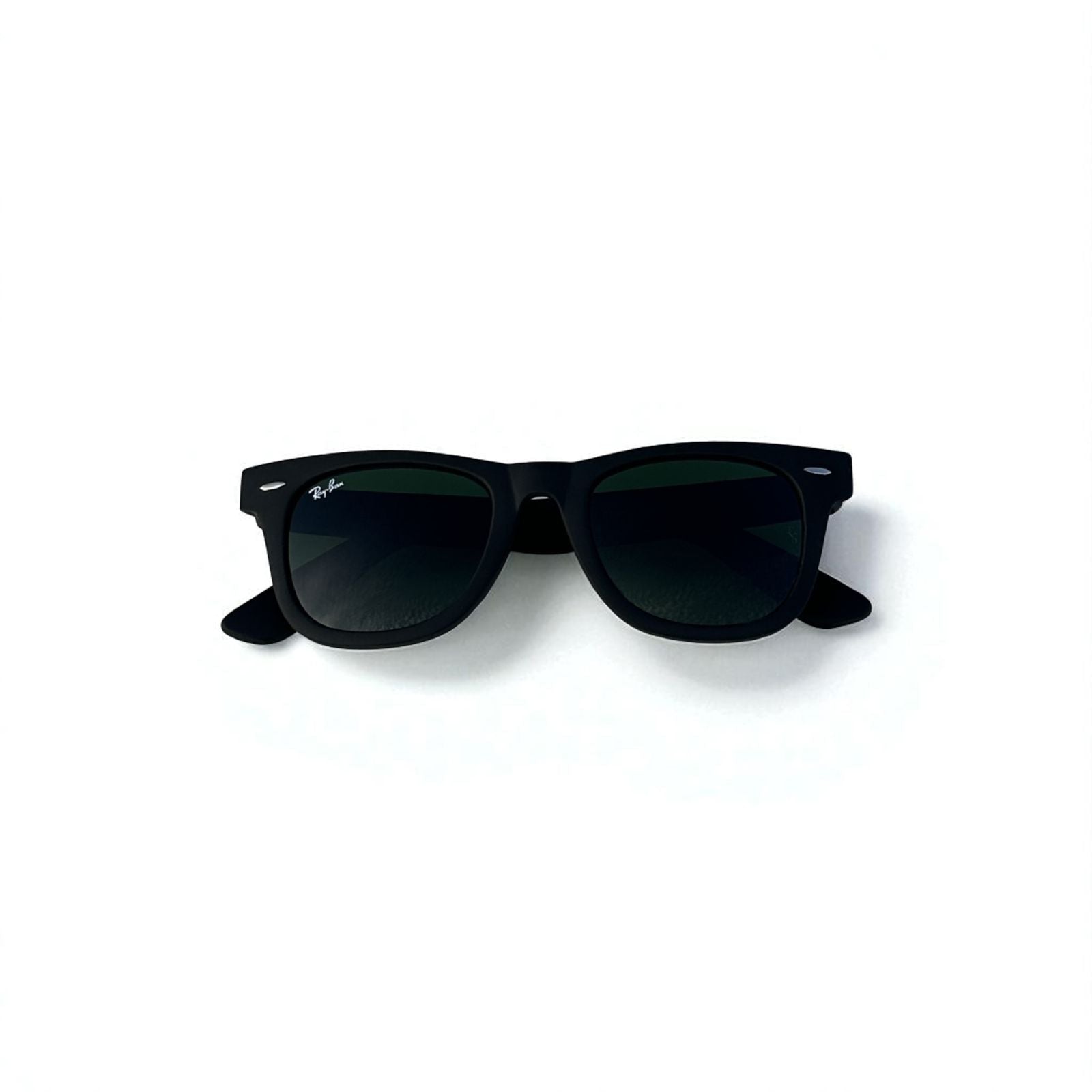 RA_Y_BAN 2140 BLACK FRAME  & GREEN TINTED GLASS.