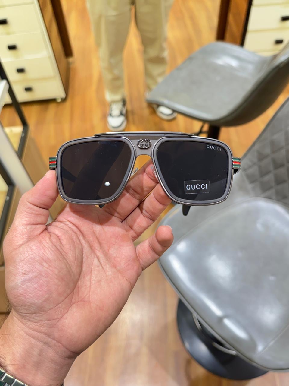 GUC_CI 1295|GREY SUNGLASSES