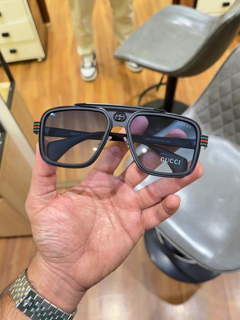 GUC_CI 1295|BLUE SUNGLASSES