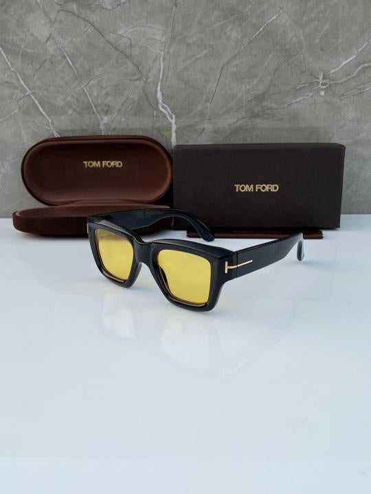 TO_M_FO_RD 4184 YELLOW TINT SUNGLASSES.