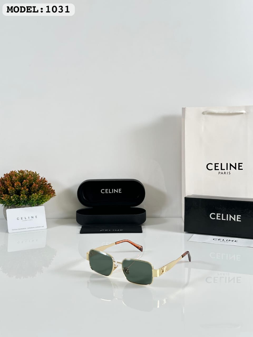 CE_LINE WMNS 1031 GOLD GREEN