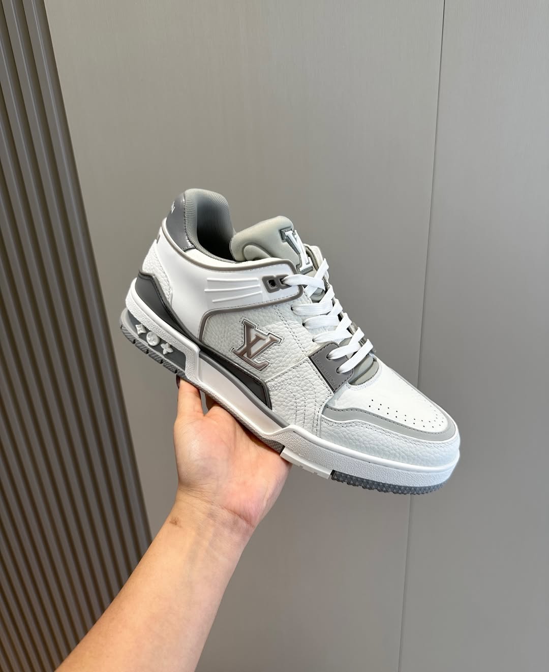 Lou_is Vuitt_on Trainer "Grey-White