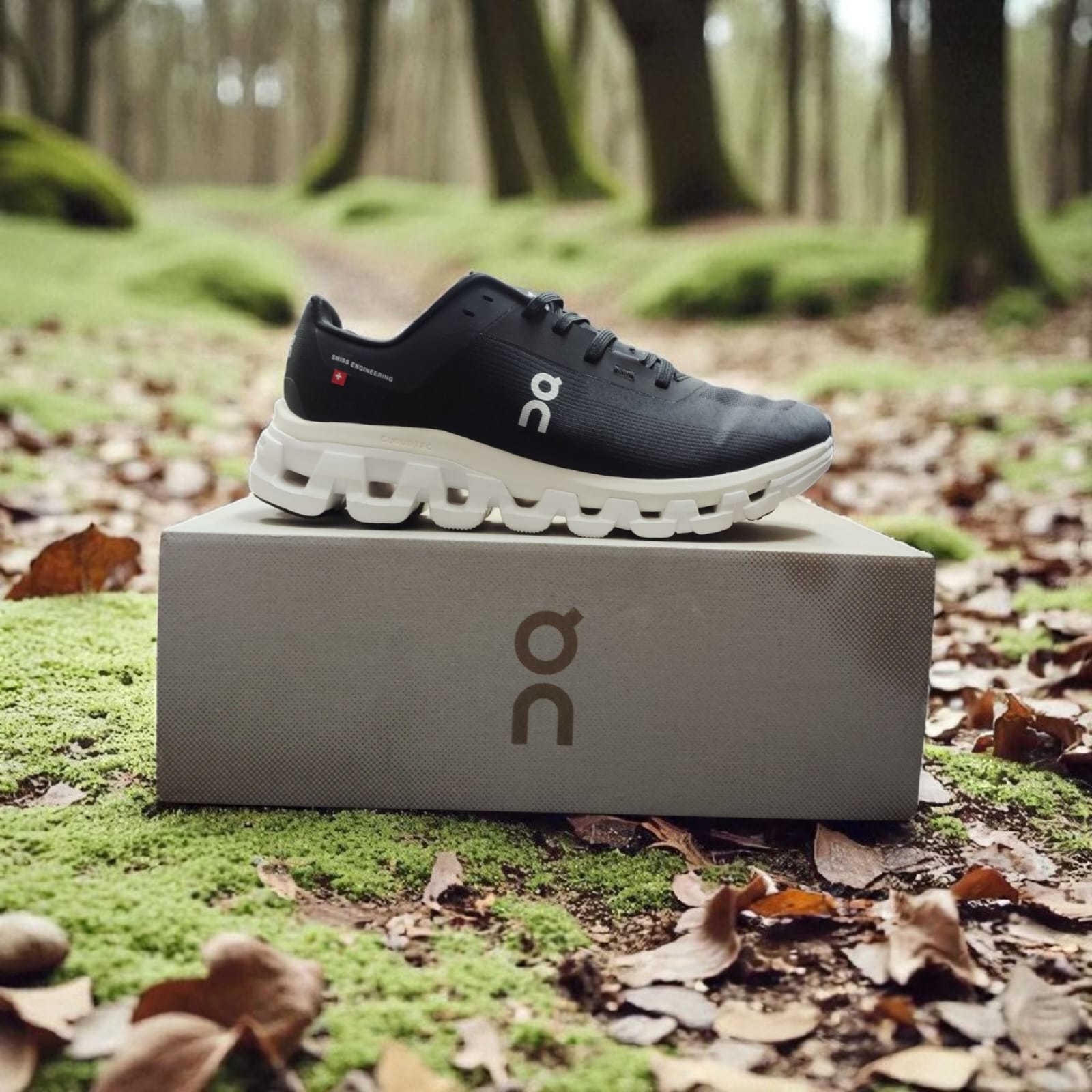 PRODUCT NAME: On Clo_ud_flow 4 Low Top Black