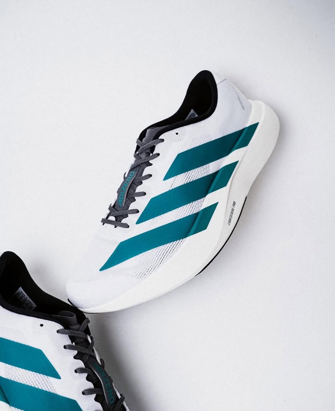 Adi_das Adizero EVO SL White Pure Teal